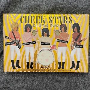 Benefit. Cheek Stars Reunion Tour. Blush, Bronze and Highlight Palette. NOT USED